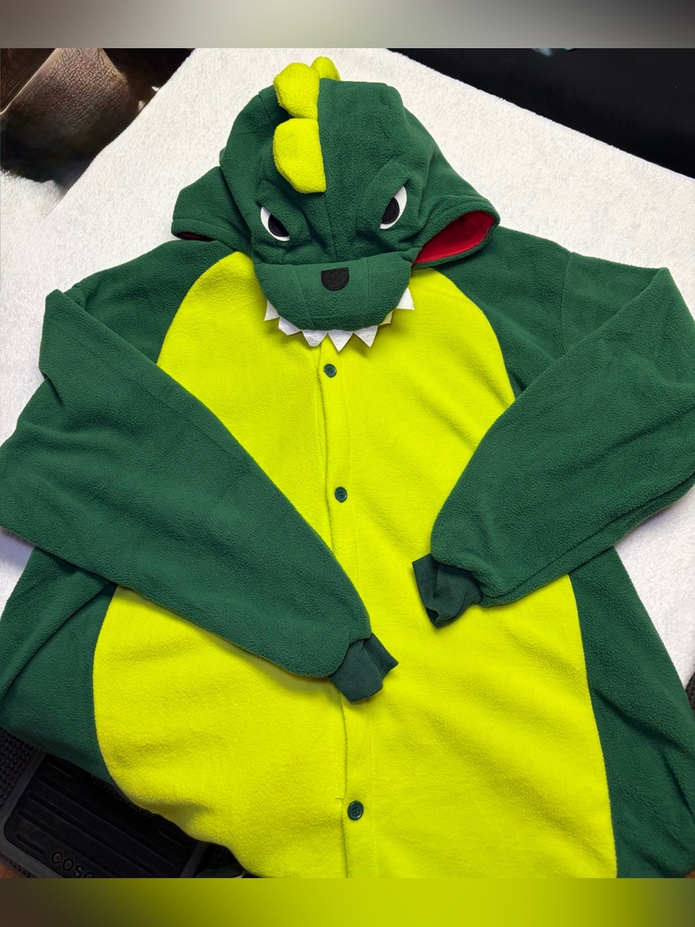 Adult Dinosaur Hooded Costume Onesie